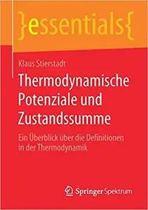 Thermodynamische Potenziale und Zustandssumme: Ein Überblick über die Definitionen in der Thermodynamik