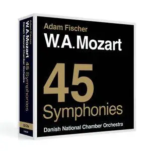 Adam Fischer, Danish National Chamber Orchestra - Mozart: 45 Symphonies (12CDs, 2014)