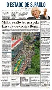 O Estado de São Paulo - 5 de dezembro de 2016 - Segunda