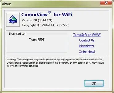 TamoSoft CommView for WiFi 7.0.771