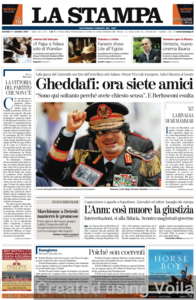 La Stampa 11 Giugno 2009 (Edizione di Cuneo ed Internazionale)