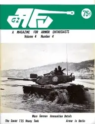 AFV-G2 - A Magazine for Armor Enthusiasts (1973, Vol. 4 No. 4)