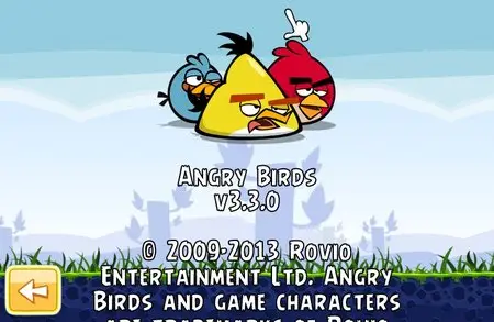 Angry Birds 3.3.0 (2013)