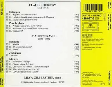 Lilya Zilberstein - Claude Debussy: Pour le Piano, Estampes; Maurice Ravel: Miroirs, Sonatine, Jeux d'eau (1994)
