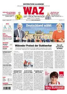 WAZ Westdeutsche Allgemeine Zeitung Moers - 23. September 2017