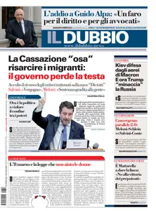 Il Dubbio - 8 Marzo 2025