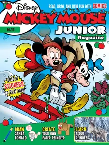 Disney Mickey Mouse Junior Magazine - Christmas Issue