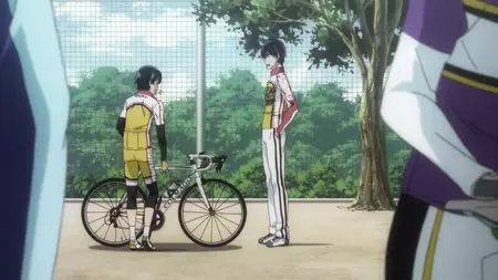 Yowamushi Pedal (2013 S03E10 072 The Sugimoto Brothers Bond Commie