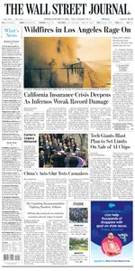 The Wall Street Journal - January 10, 2025