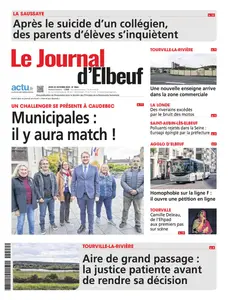 Le Journal d'Elbeuf - 23 Octobre 2025