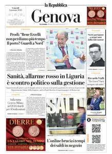 la Repubblica Genova - 3 Gennaio 2025