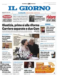 Il Giorno - 23 Luglio 2025