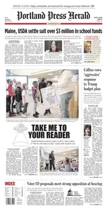 Portland Press Herald - 3 May 2025
