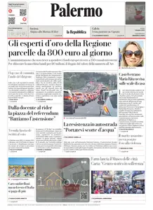 la Repubblica Palermo - 7 Giugno 2025
