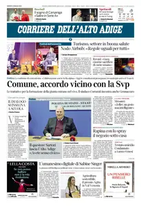 Corriere dell'Alto Adige - 23 Maggio 2025