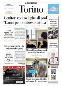 la Repubblica Torino - 12 Dicembre 2024