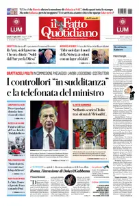 Il Fatto Quotidiano - 21 Luglio 2025