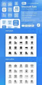 Discount Sale Icons Pack CKFH79F