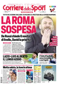 Corriere dello Sport Roma - 24 Maggio 2024