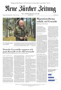 Neue Zürcher Zeitung International - 31 Dezember 2024