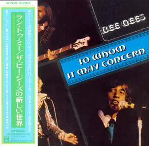 Bee Gees - To Whom It May Concern (1972) {2014, Japanese Limited Edition} Repost