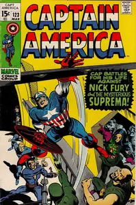 Captain America 123 (Marvel 1970) (c2c) (chums