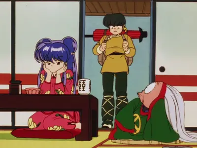 Ranma ½ (1989 S02E10 Ranma Trains on Mount Terror BBT RMX