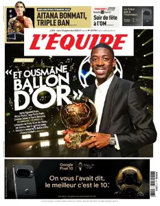 L’equipe du Mardi 23 Septembre 2025