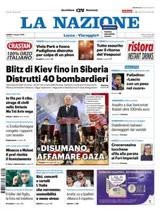 La Nazione Viareggio Versilia - 2 Giugno 2025