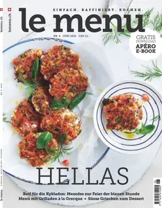 le menu - Juni 2025