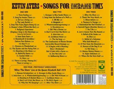 Kevin Ayers - Songs For Insane Times: An Anthology, 1969-1980 (2008) {4CD Box Set Harvest-EMI 521 5570}