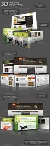 GraphicRiver 3D Web Page Display Pack
