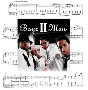 Boyz II Men Sheet Music For Piano+Lyrics (+Guitare)