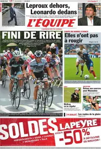 L'EQUIPE (14 Juillet 2011)