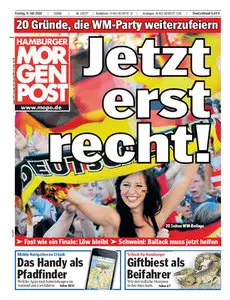 Hamburger Morgenpost vom 09 Juli 2010