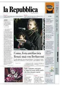 la Repubblica - 10 Dicembre 2017