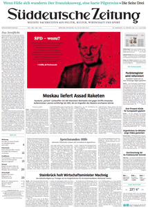 Süddeutsche Zeitung vom Samstag, 18. Mai 2013