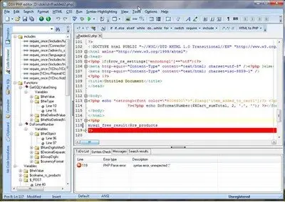DSV PHP Editor 3.0.0 