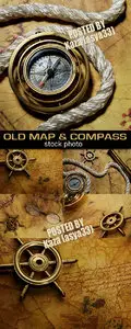 Old map & compass 5