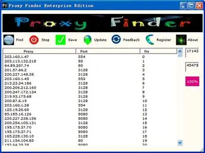 Proxy Finder Enterprise 2.5 Portable