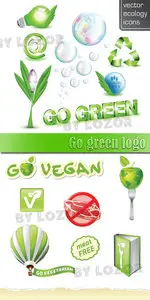 Go green logo