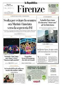 la Repubblica Firenze - 9 Novembre 2021