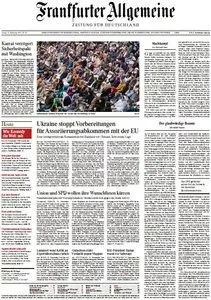 Frankfurter Allgemeine Zeitung vom Freitag, 22. November 2013