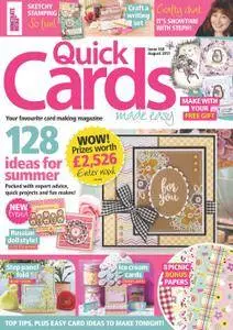Quick Cards Made Easy - July 2017