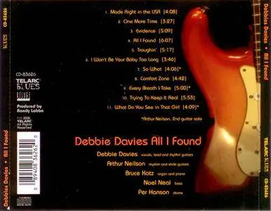 Debbie Davies - All I Found (2005)