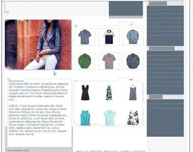 Full HTML Template (html + psd) - Clothes