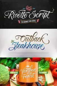 Risotto Script Font Family