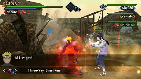 Naruto Shippuden: Kizuna Drive (2011/PSP)