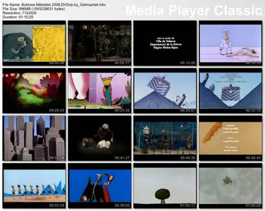 Bobines Mélodies - Animations de Folimage (2008)