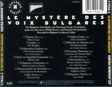 The Bulgarian State Radio & Television Female Vocal Choir - Les Mystere Des Voix Bulgares (1987) **[RE-UP]**